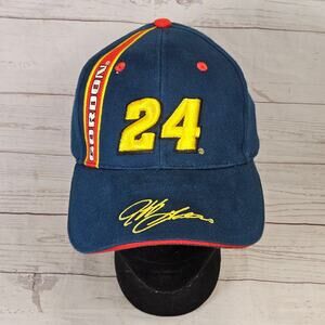 Jeff Gordon Hat Winners Circle NASCAR #24 DuPont Motorsports Navy Blue